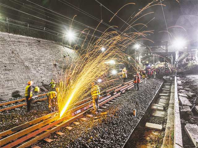 成渝中线高铁引入重庆北站工程启动